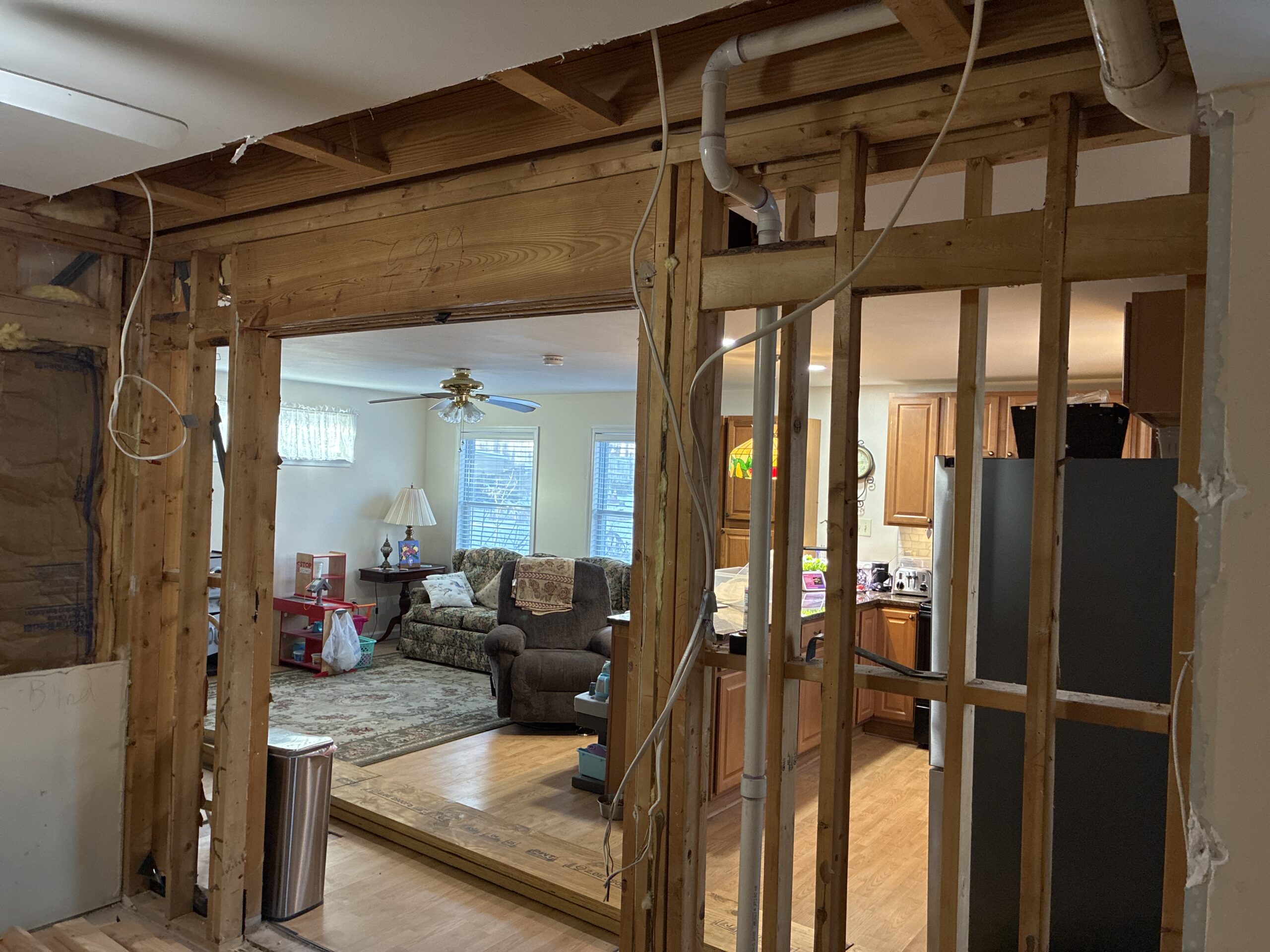 Existing Load Bearing Wall